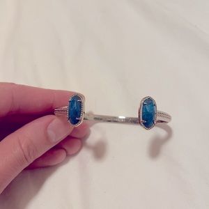 Kendra Scott Blue and Silver Bracelet